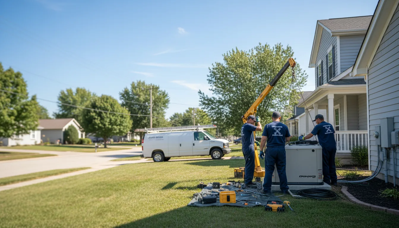 Generator Installation in Leivasy, WV near me